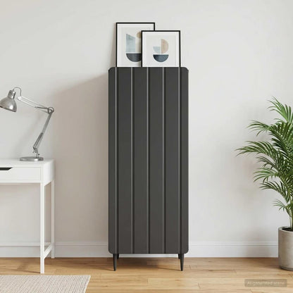 Sideboard Black 34.5 x 33 x 92 cm Engineered Wood