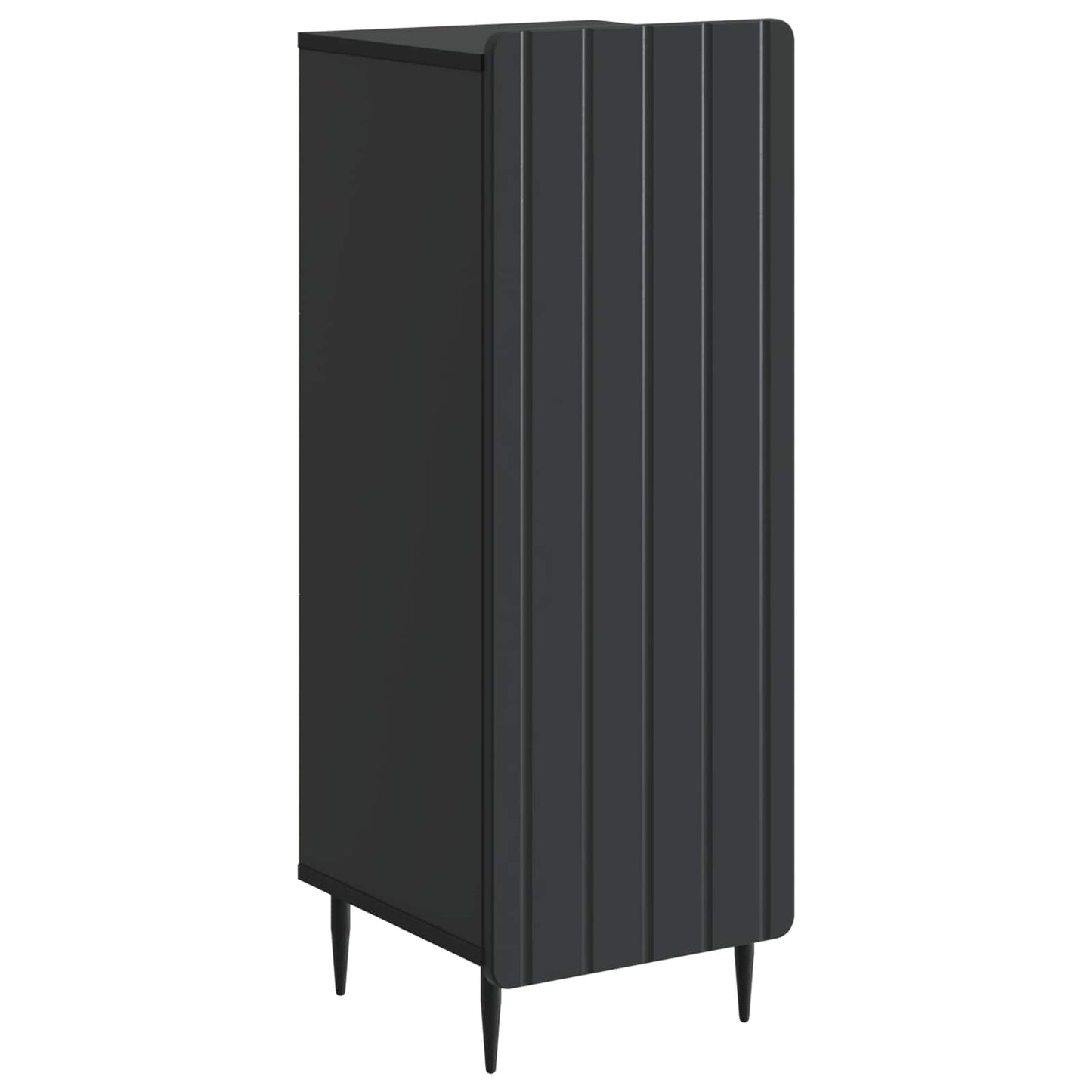 Sideboard Black 34.5 x 33 x 92 cm Engineered Wood