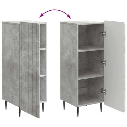 Sideboard Concrete Grey 34.5 x 33 x 92 cm Engineered Wood