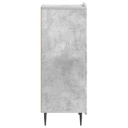 Sideboard Concrete Grey 34.5 x 33 x 92 cm Engineered Wood