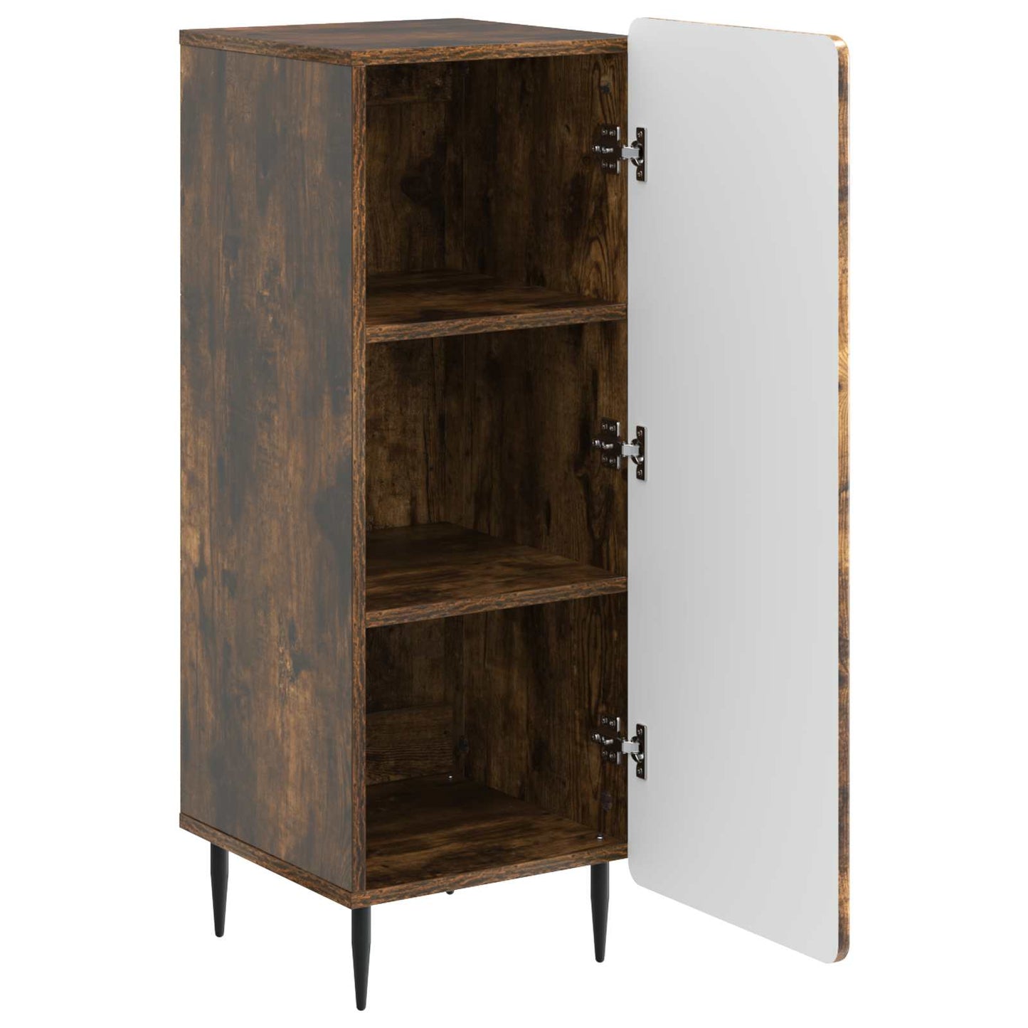 Sideboard Smoked Oak 34.5 x 33 x 92 cm Engineered Wood