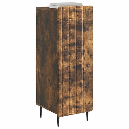 Sideboard Smoked Oak 34.5 x 33 x 92 cm Engineered Wood