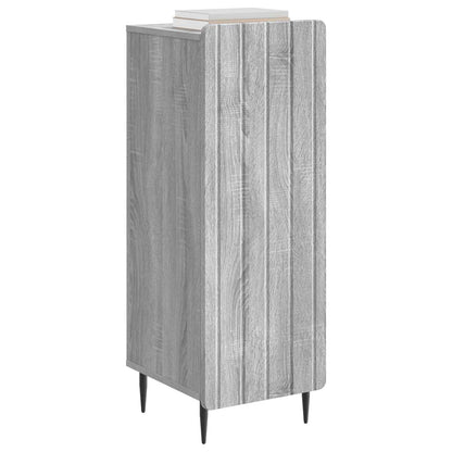 Sideboard Grey Sonoma 34.5 x 33 x 92 cm Engineered Wood