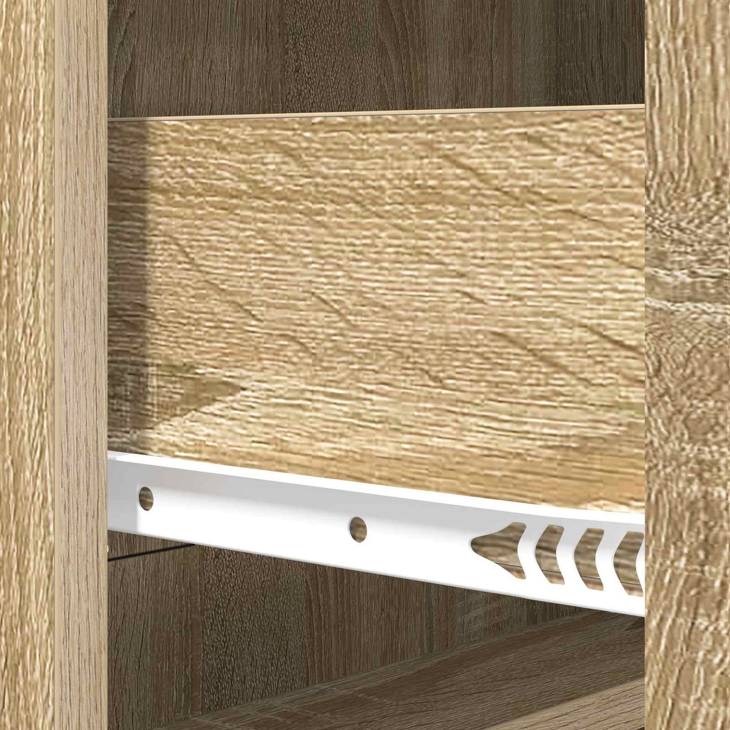 Drawer Cabinet Sonoma Oak 66 x 34.5 x 92 cm Engineered Wood