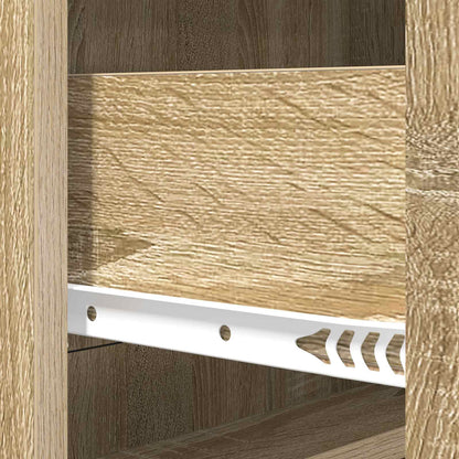 Drawer Cabinet Sonoma Oak 66 x 34.5 x 92 cm Engineered Wood