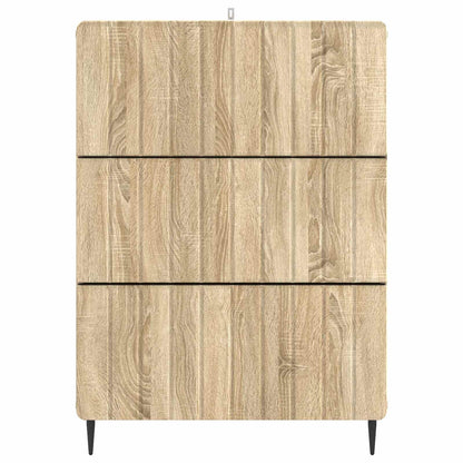 Drawer Cabinet Sonoma Oak 66 x 34.5 x 92 cm Engineered Wood