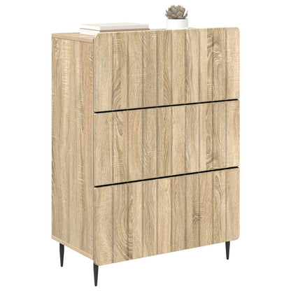 Drawer Cabinet Sonoma Oak 66 x 34.5 x 92 cm Engineered Wood