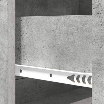 Drawer Cabinet Concrete Grey 66 x 34.5 x 92 cm Engineered Wood