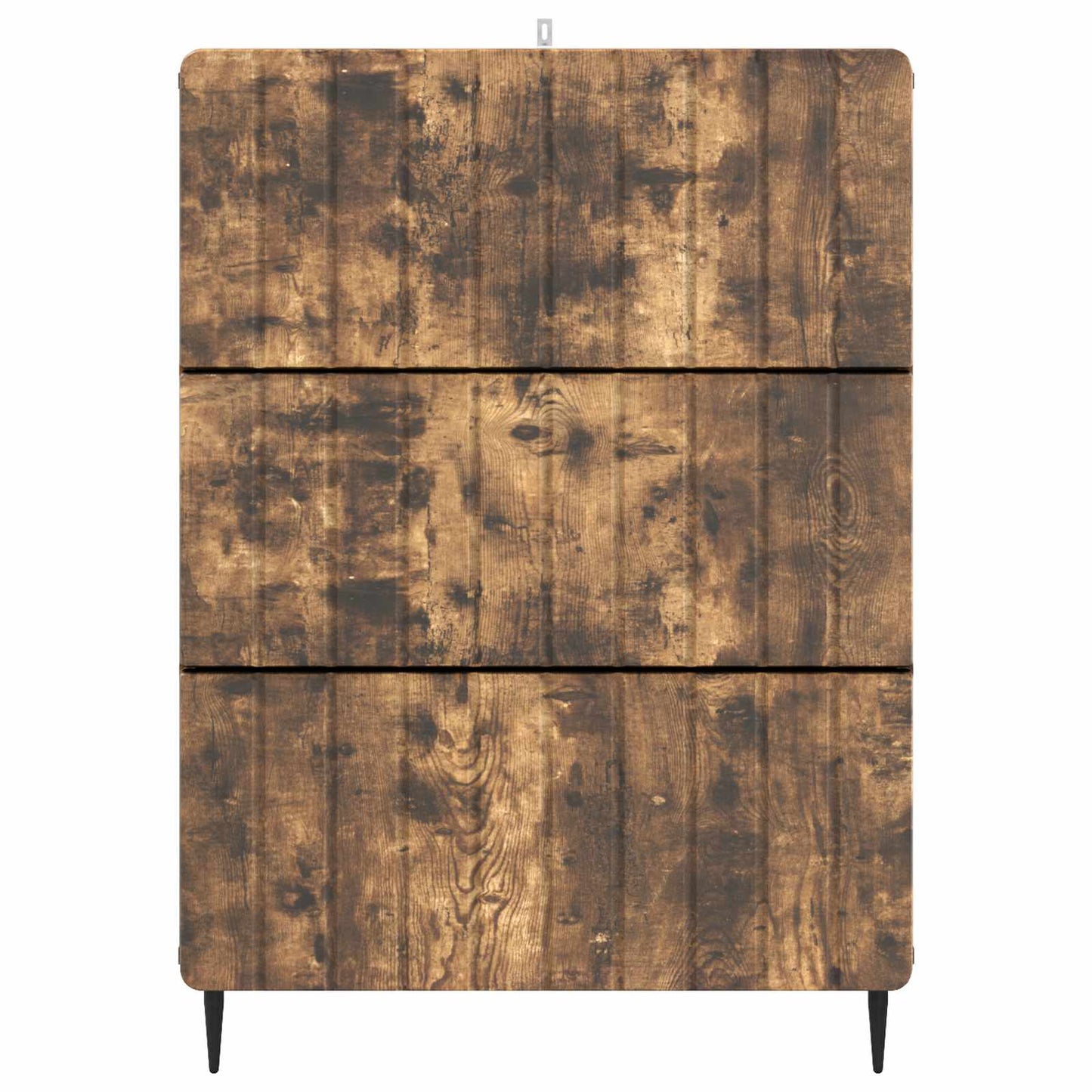 Drawer Cabinet Smoked Oak 66 x 34.5 x 92 cm Engineered Wood