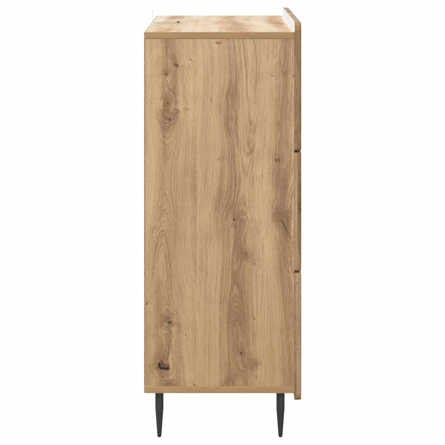 Drawer Cabinet 66 x 34.5 x 92 cm Engineered Wood Artisan Oak