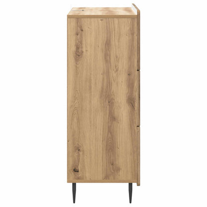 Drawer Cabinet 66 x 34.5 x 92 cm Engineered Wood Artisan Oak