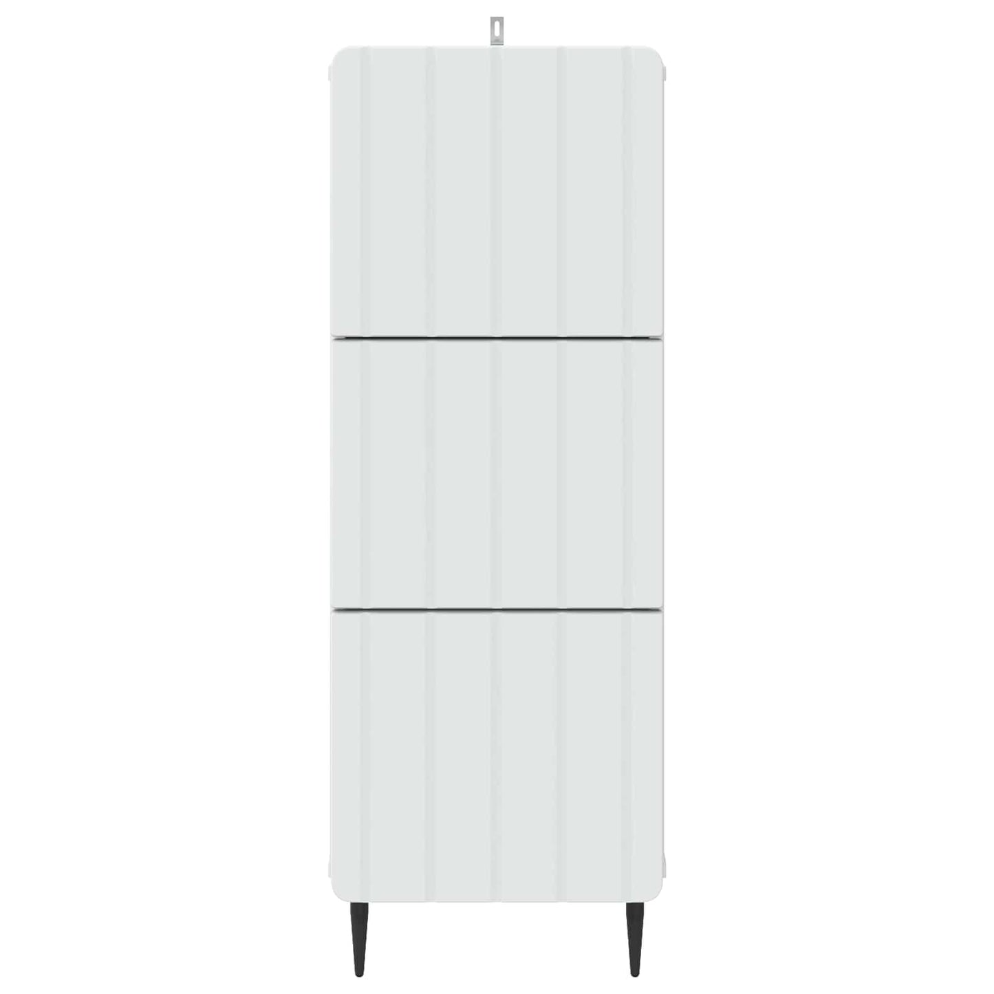 Drawer Cabinet White 33 x 34.5 x 92 cm Engineered Wood