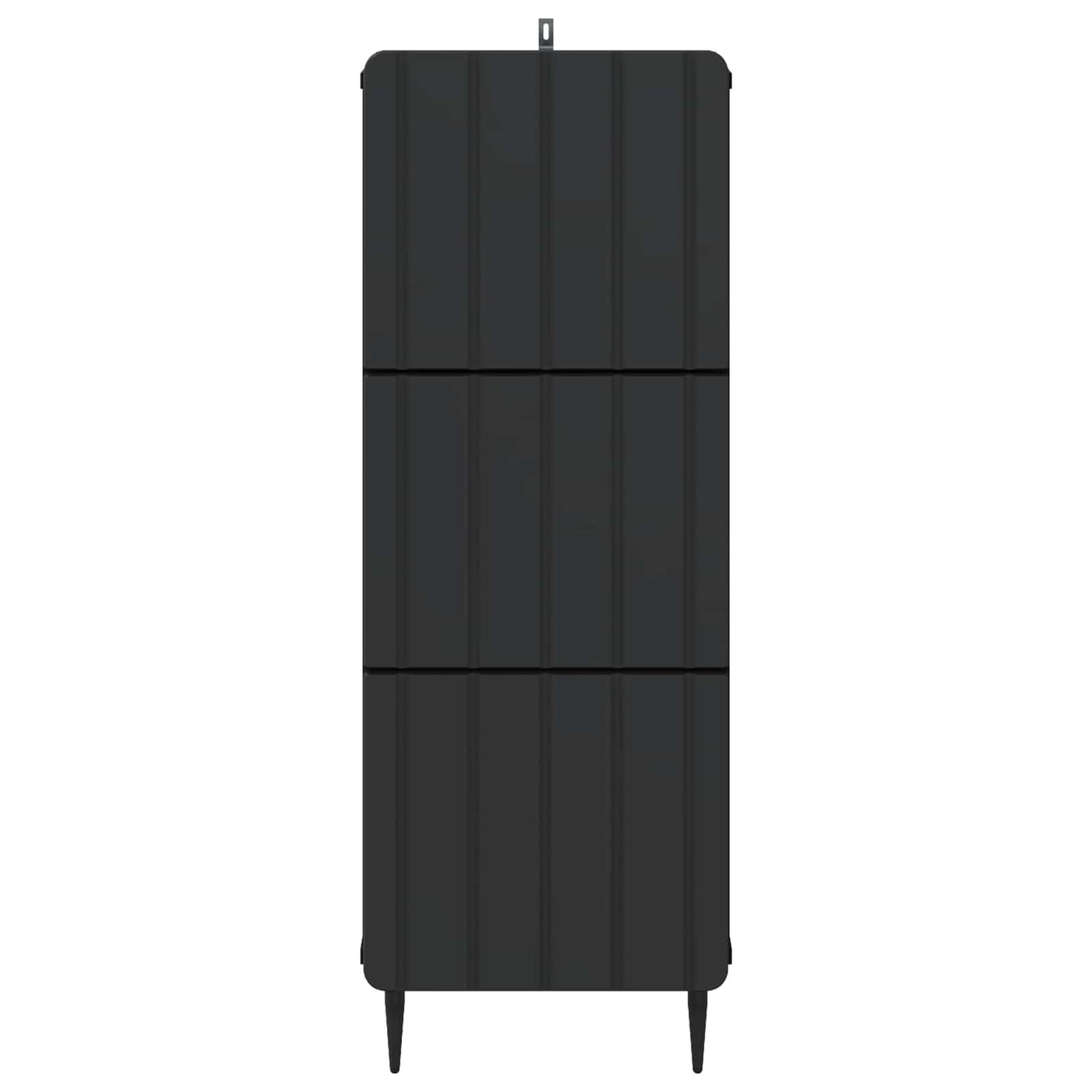 Drawer Cabinet 33 x 34.5 x 92 cm Engineered Wood Black