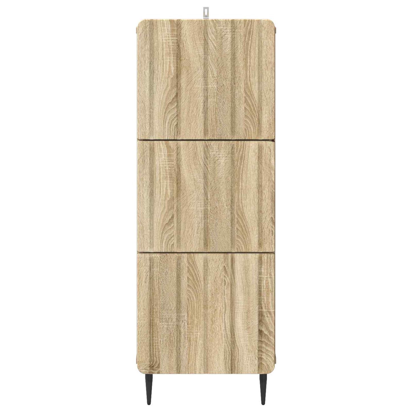 Drawer Cabinet Sonoma Oak 33 x 34.5 x 92 cm Engineered Wood
