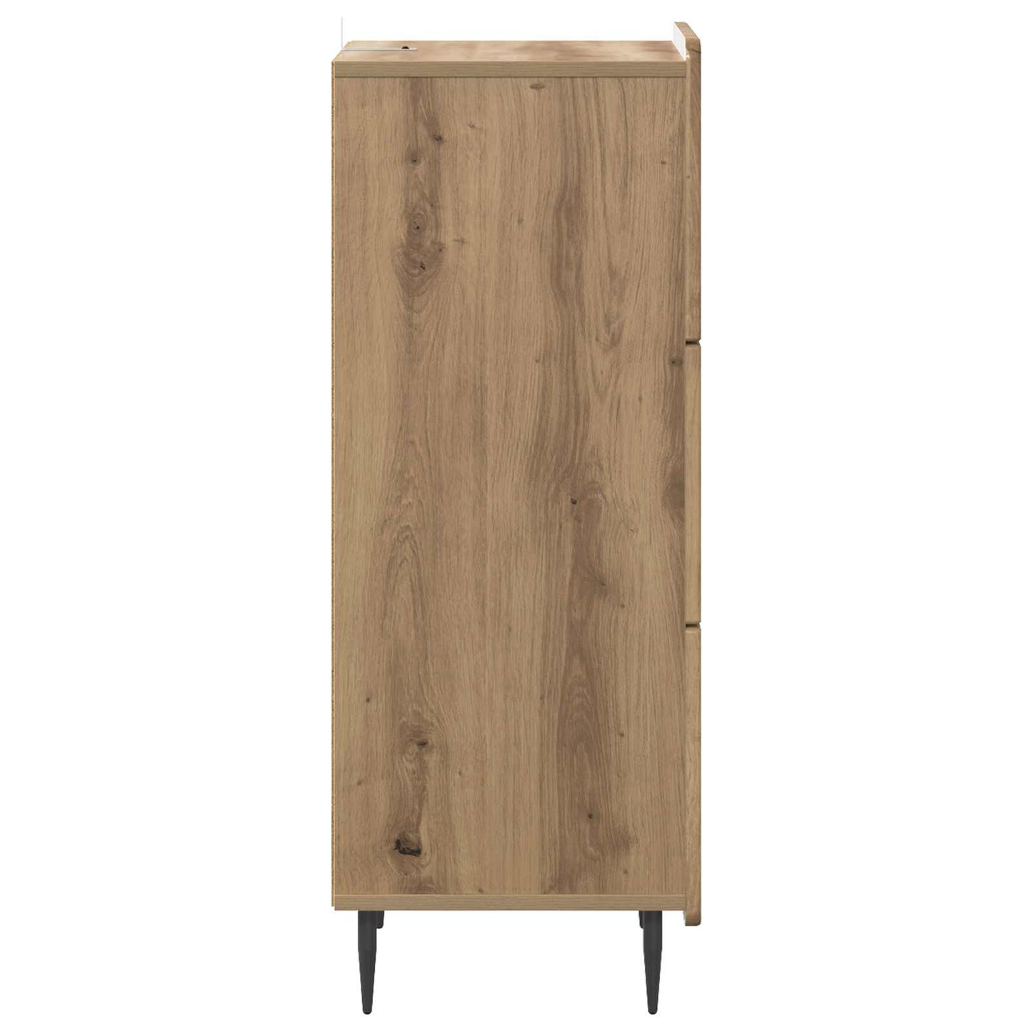 Drawer Cabinet Artisan Oak 33 x 34.5 x 92 cm Engineered Wood