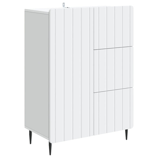 Sideboard White 66 x 34.5 x 91.5 cm Engineered Wood