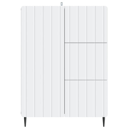 Sideboard with Drawer White 66 x 34.5 x 91.5 cm Engineered Wood