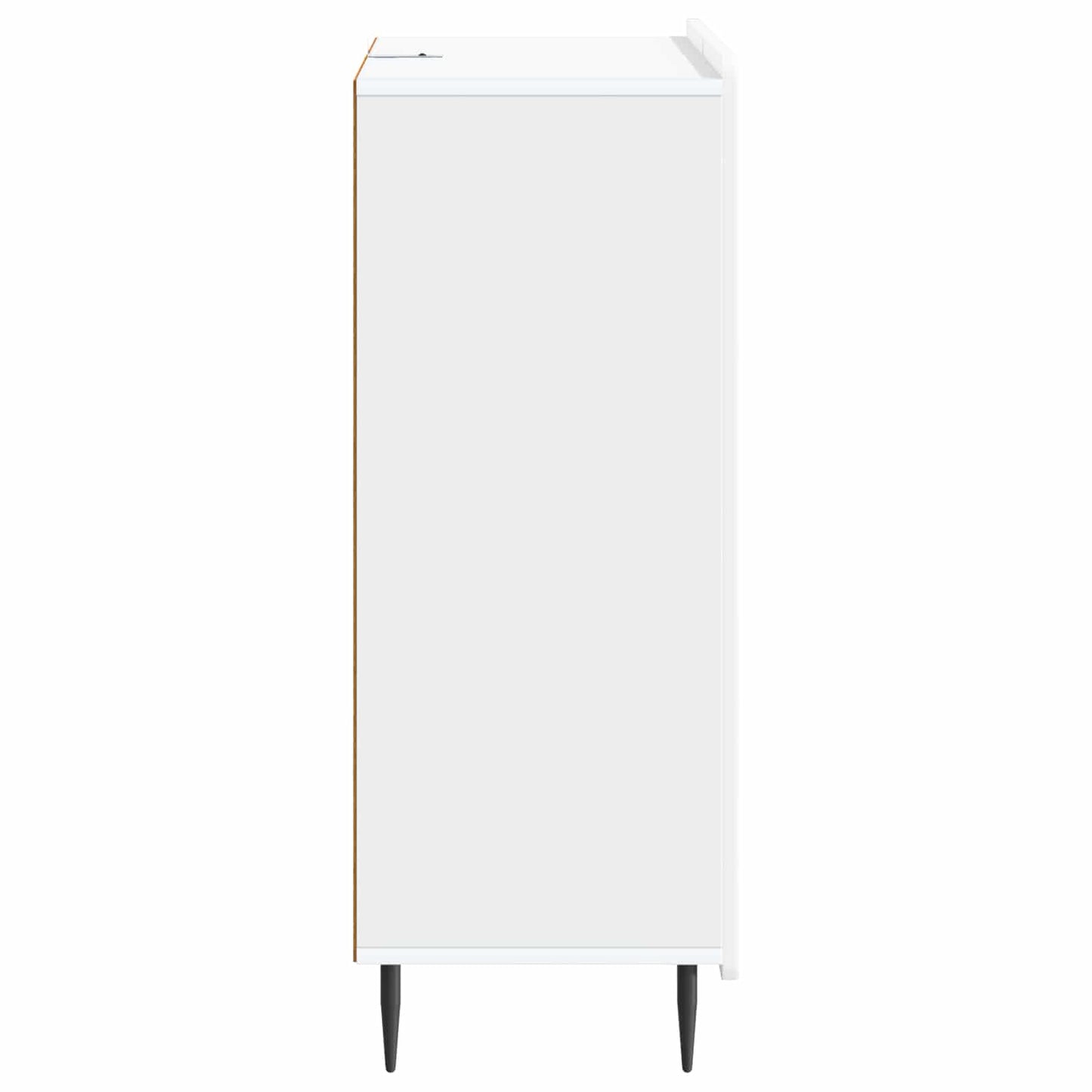 Sideboard with Drawer White 66 x 34.5 x 91.5 cm Engineered Wood