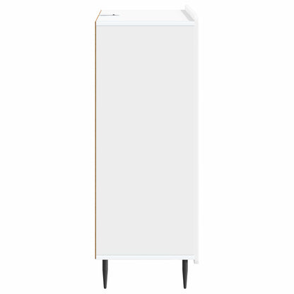Sideboard with Drawer White 66 x 34.5 x 91.5 cm Engineered Wood