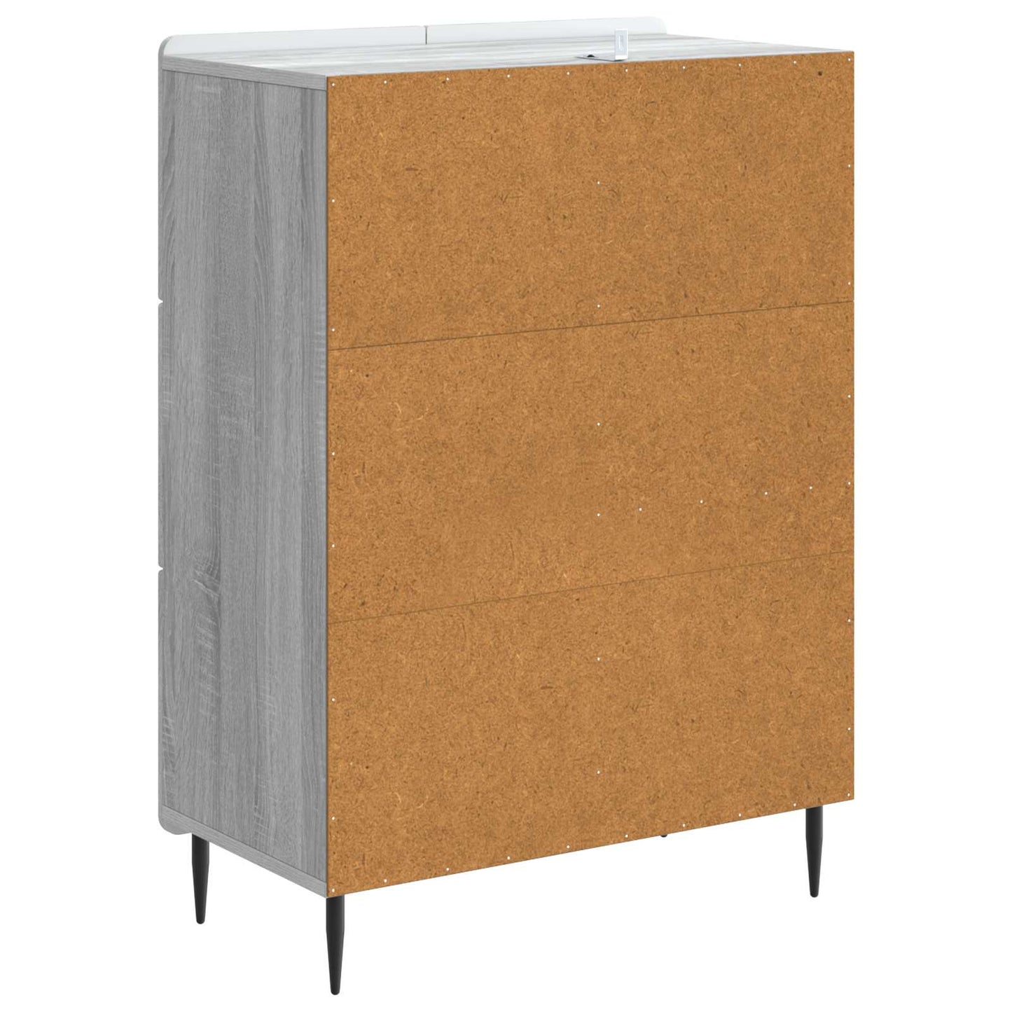 Sideboard Grey Sonoma 66 x 34.5 x 91.5 cm Engineered Wood