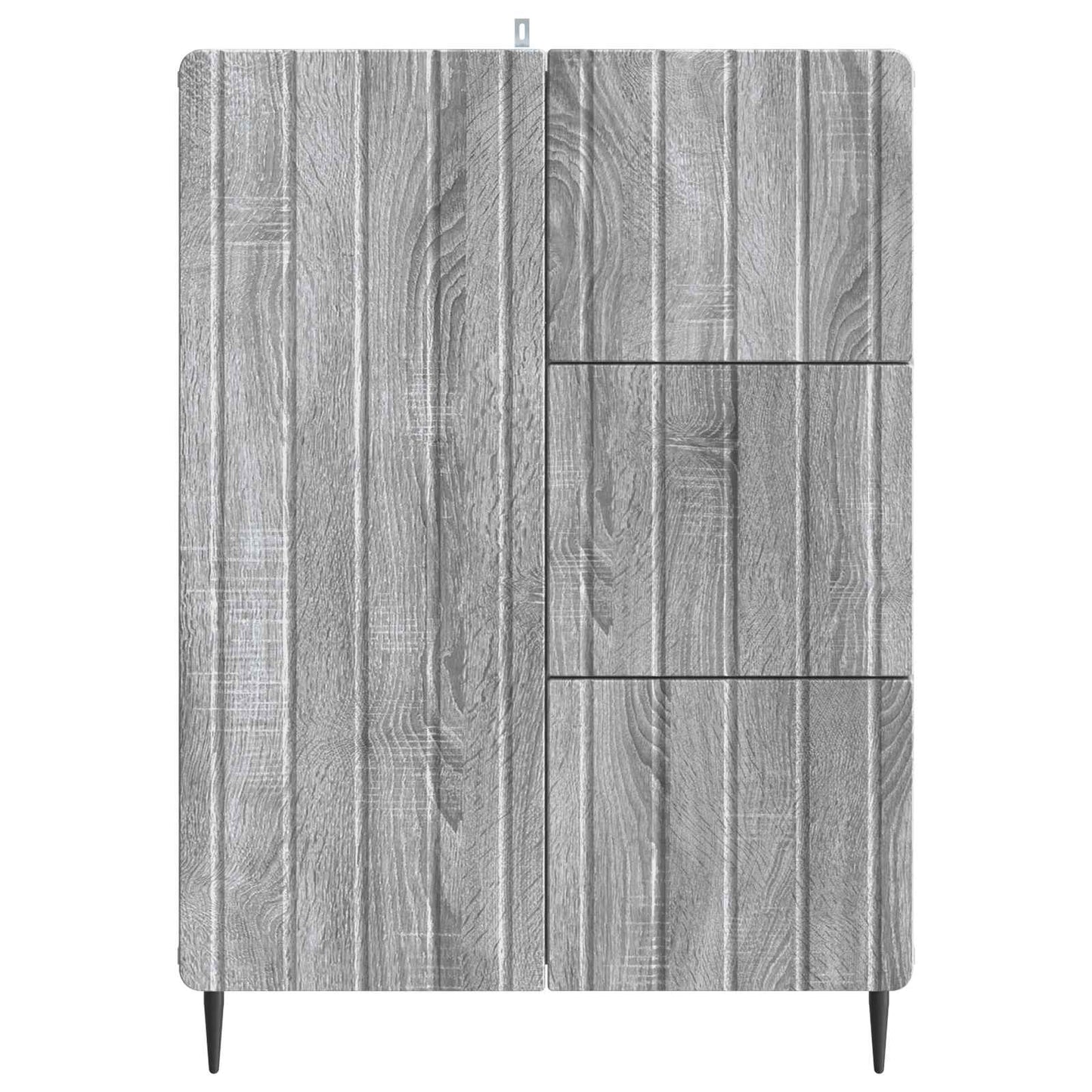 Sideboard Grey Sonoma 66 x 34.5 x 91.5 cm Engineered Wood