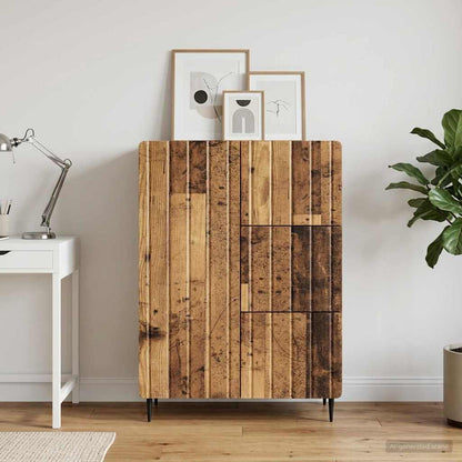 Sideboard Old Wood 66 x 34.5 x 91.5 cm Engineered Wood