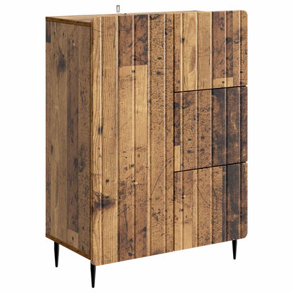 Sideboard Old Wood 66 x 34.5 x 91.5 cm Engineered Wood