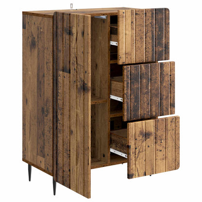Sideboard Old Wood 66 x 34.5 x 91.5 cm Engineered Wood