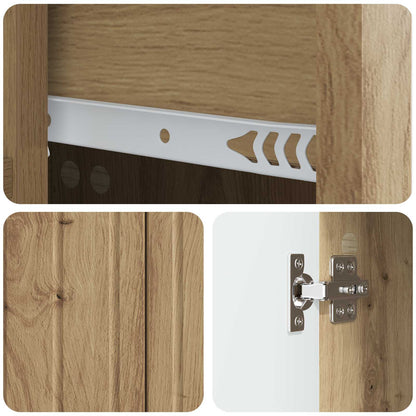 Sideboard Artisan Oak 66 x 34.5 x 91.5 cm Engineered Wood