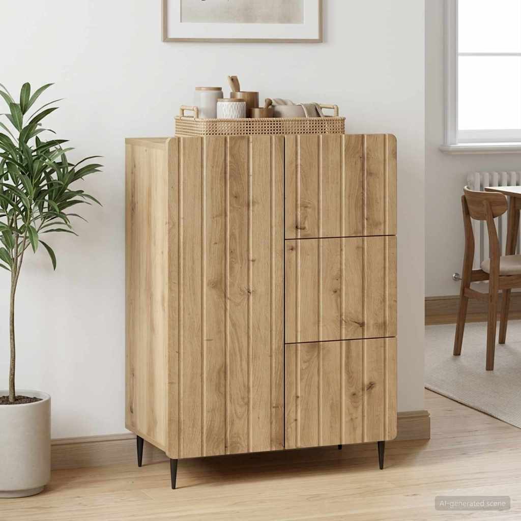 Sideboard Artisan Oak 66 x 34.5 x 91.5 cm Engineered Wood