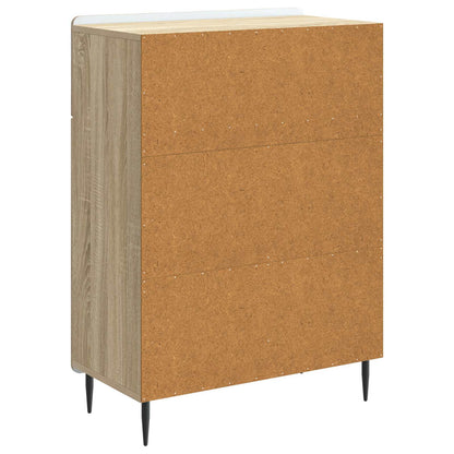 Sideboard Sonoma Oak 66 x 34.5 x 92 cm Engineered Wood