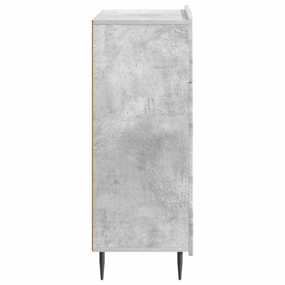 Sideboard Concrete Grey 66 x 34.5 x 92 cm Engineered Wood