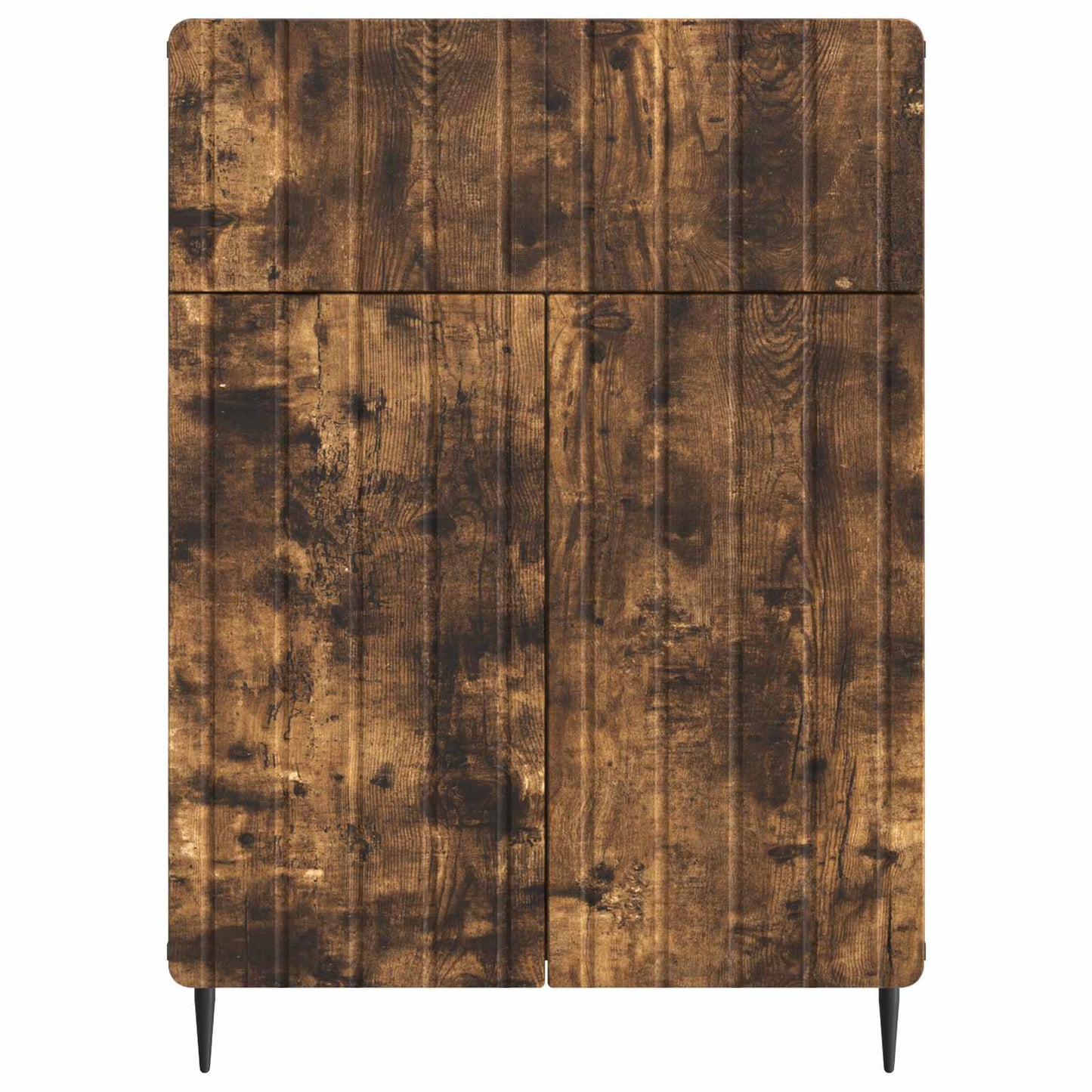 Sideboard Smoked Oak 66 x 34.5 x 92 cm Engineered Wood