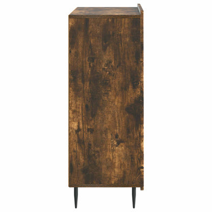 Sideboard Smoked Oak 66 x 34.5 x 92 cm Engineered Wood