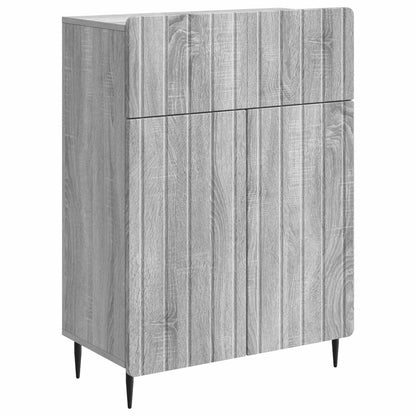 Sideboard Grey Sonoma 66 x 34.5 x 92 cm Engineered Wood