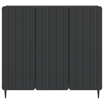 Sideboard Black 89 x 34.5 x 82 cm Engineered Wood
