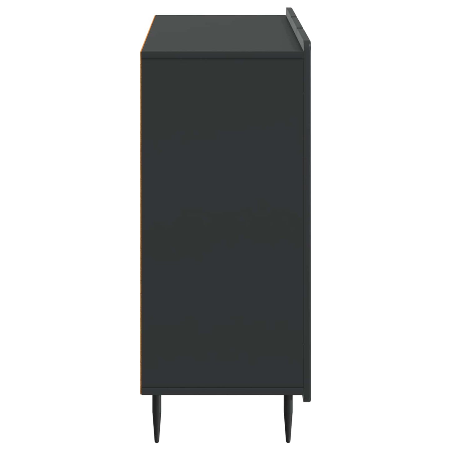 Sideboard Black 89 x 34.5 x 82 cm Engineered Wood