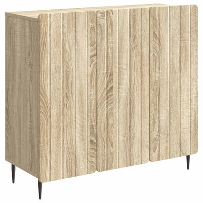 Sideboard Sonoma Oak 89 x 34.5 x 82 cm Engineered Wood
