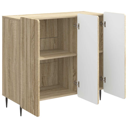 Sideboard Sonoma Oak 89 x 34.5 x 82 cm Engineered Wood