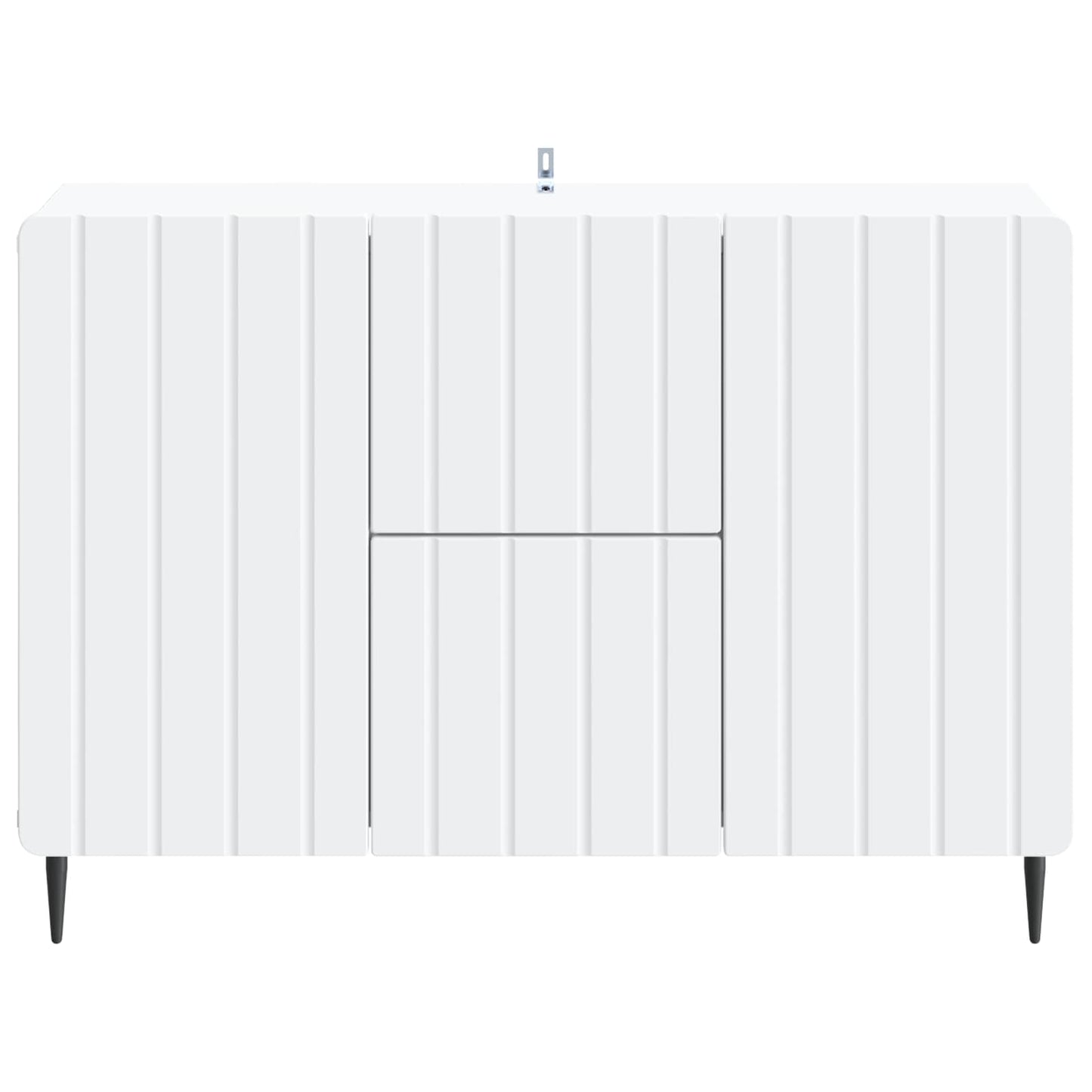 Sideboard with Drawer White 89 x 34.5 x 62 cm Engineered Wood