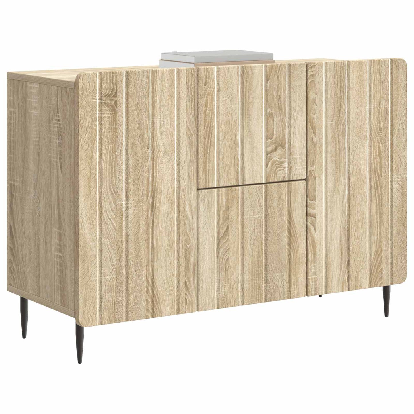 Sideboard Sonoma Oak 89 x 34.5 x 62 cm Engineered Wood