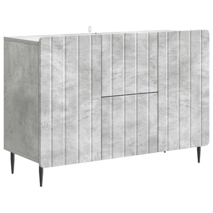 Sideboard Concrete Grey 89 x 34.5 x 62 cm Engineered Wood
