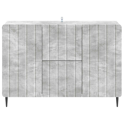 Sideboard Concrete Grey 89 x 34.5 x 62 cm Engineered Wood
