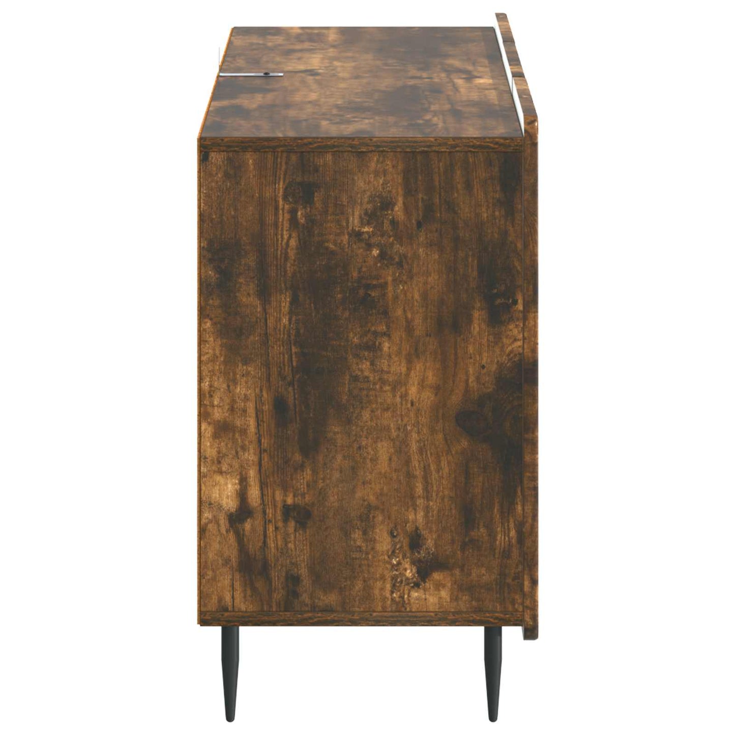 Sideboard Smoked Oak 89 x 34.5 x 62 cm Engineered Wood
