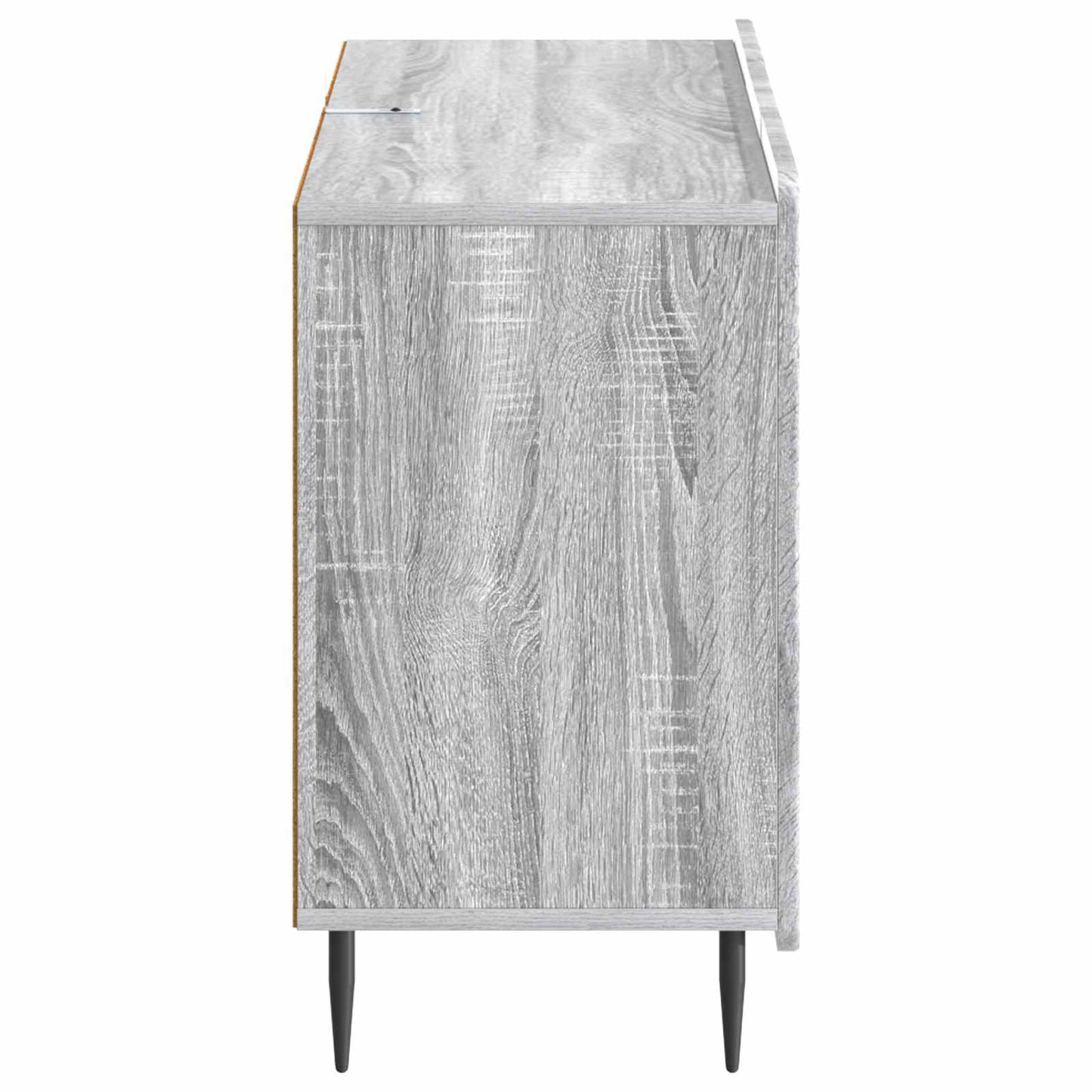 Sideboard Grey Sonoma 89 x 34.5 x 62 cm Engineered Wood