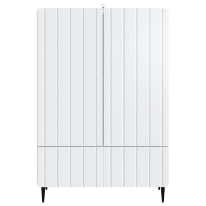 Sideboard with Drawer White 66 x 34.5 x 97 cm Engineered Wood