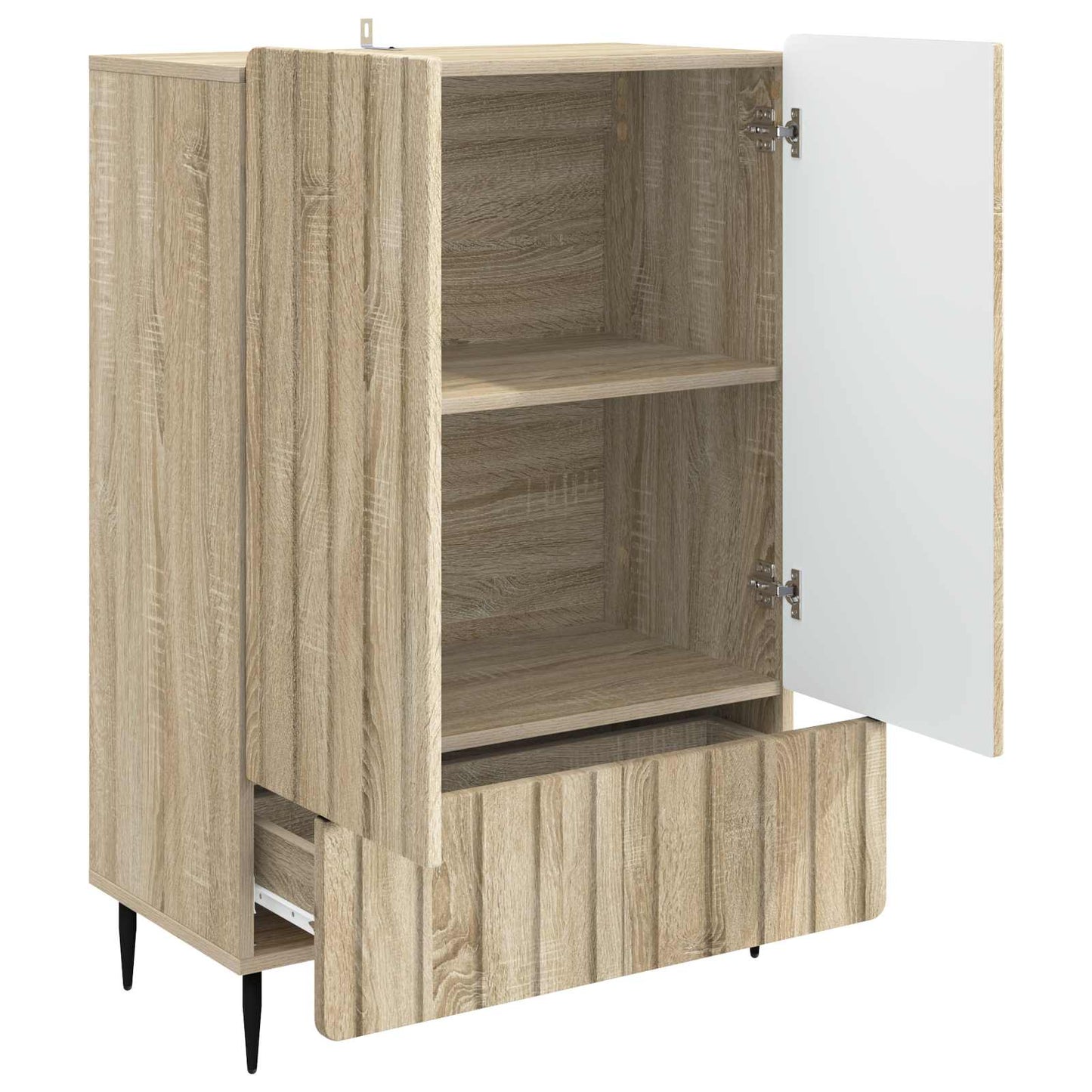 Sideboard Sonoma Oak 66 x 34.5 x 97 cm Engineered Wood