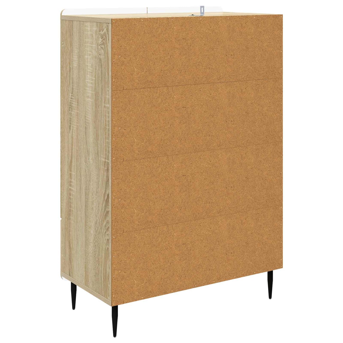 Sideboard Sonoma Oak 66 x 34.5 x 97 cm Engineered Wood