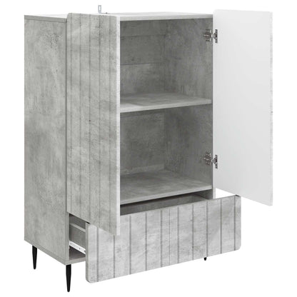 Sideboard Concrete Grey 66 x 34.5 x 97 cm Engineered Wood