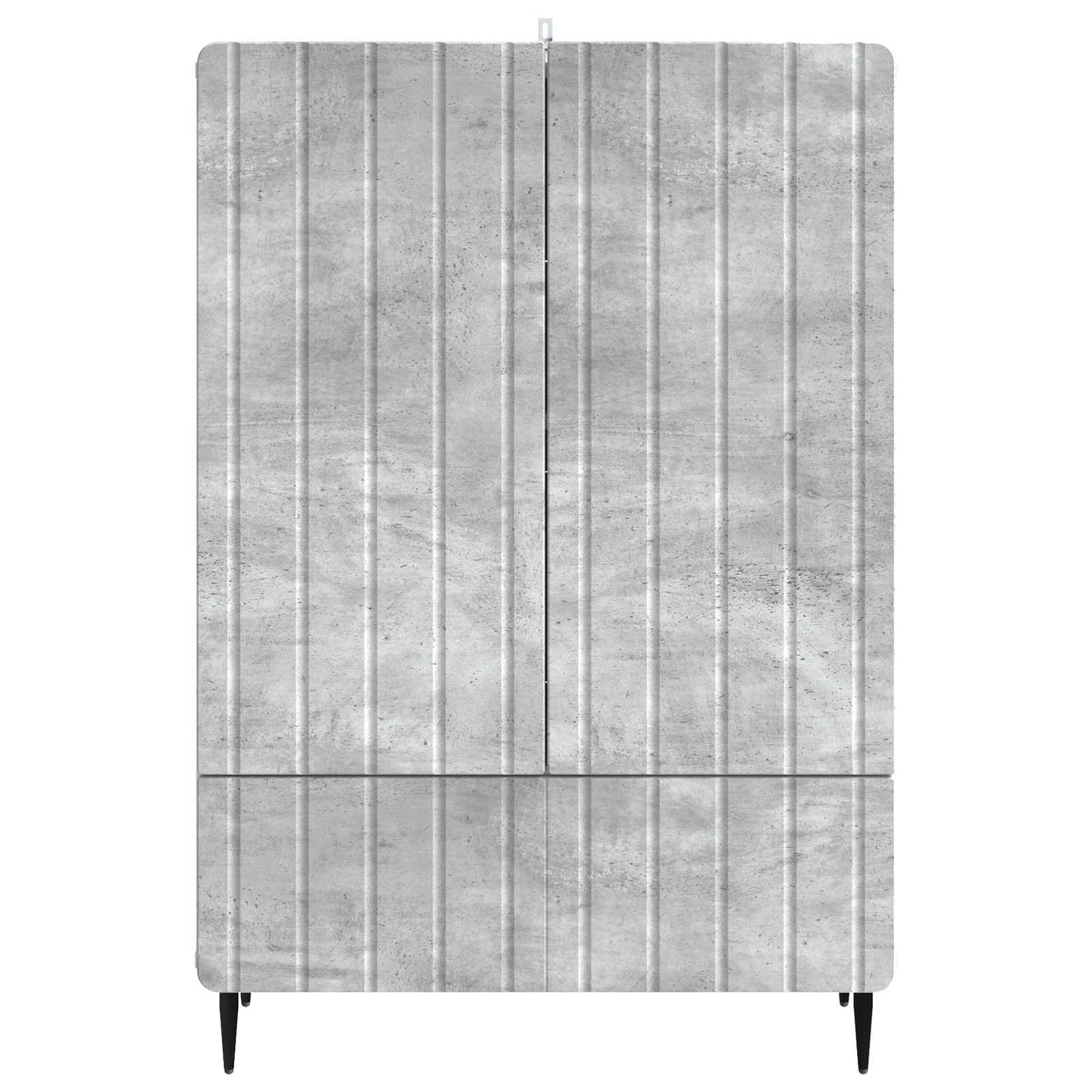 Sideboard Concrete Grey 66 x 34.5 x 97 cm Engineered Wood
